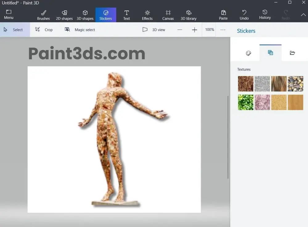 Paint 3d 3 paint 3d