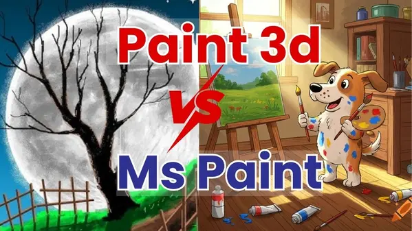 MS Paint vs Paint 3D
